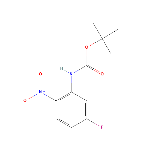 tert-butyl N-(5-fluoro-2-nitrophenyl)carbamate (CAS: 362670-06-2) - Related Chemical Product