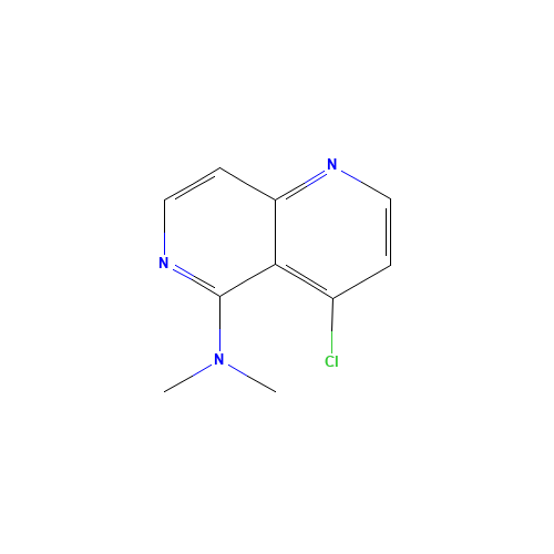 4-chloro-N,N-dimethyl-1,6-naphthyridin-5-amine (CAS: 952138-21-5) - Related Chemical Product