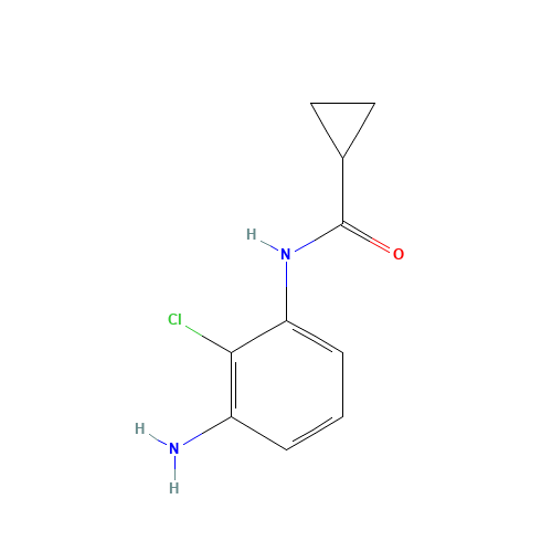 N-(3-amino-2-chlorophenyl)cyclopropanecarboxamide (CAS: 916052-95-4) - Related Chemical Product