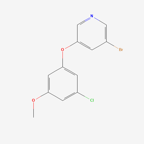 3-bromo-5-(3-chloro-5-methoxyphenoxy)pyridine (CAS: 920036-20-0) - Related Chemical Product