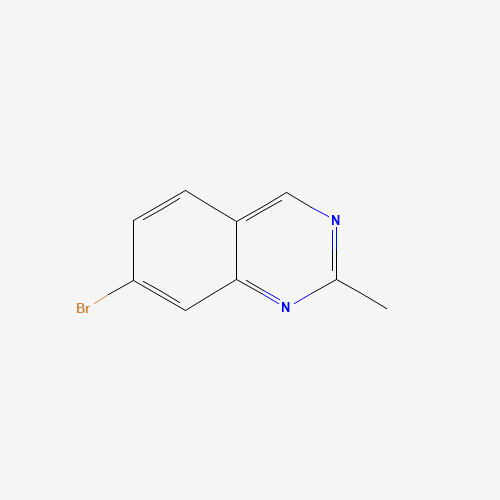 7-bromo-2-methylquinazoline (CAS: 552331-87-0) - Chemical Structure and Molecular Formula 