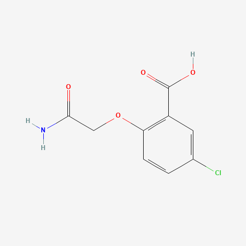 2-(2-amino-2-oxoethoxy)-5-chlorobenzoic acid (CAS: 1004687-79-9) - Related Chemical Product