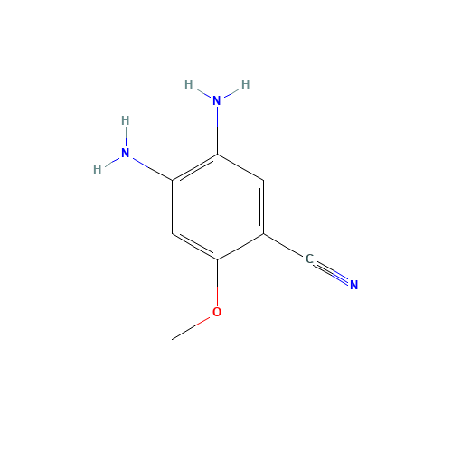 4,5-diamino-2-methoxybenzonitrile (CAS: 1196074-44-8) - Related Chemical Product