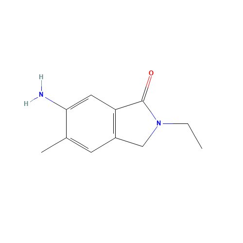 6-amino-2-ethyl-5-methyl-3H-isoindol-1-one (CAS: 1190893-17-4) - Related Chemical Product
