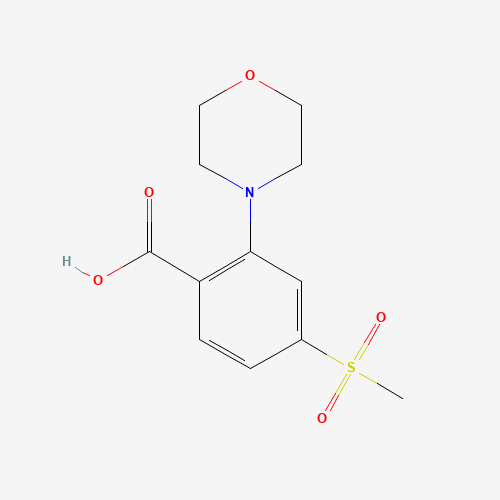 4-methylsulfonyl-2-morpholin-4-ylbenzoic acid (CAS: 1197193-34-2) - Related Chemical Product