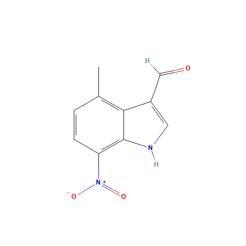 4-methyl-7-nitro-1H-indole-3-carbaldehyde (CAS: 289483-81-4) - Related Chemical Product