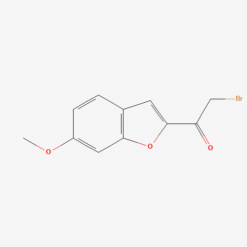 2-bromo-1-(6-methoxy-1-benzofuran-2-yl)ethanone (CAS: 1052726-52-9) - Related Chemical Product