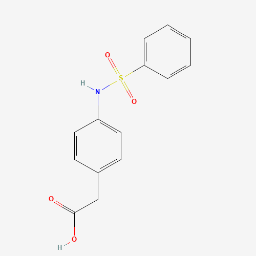 2-[4-(benzenesulfonamido)phenyl]acetic acid (CAS: 56205-90-4) - Related Chemical Product