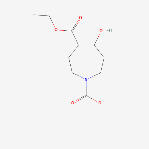 1-O-tert-butyl 4-O-ethyl 5-hydroxyazepane-1,4-dicarboxylate (CAS: 912444-87-2) - Related Chemical Product