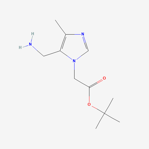 tert-butyl 2-[5-(aminomethyl)-4-methylimidazol-1-yl]acetate (CAS: 214153-47-6) - Related Chemical Product