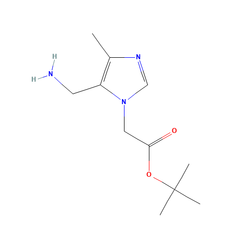 tert-butyl 2-[5-(aminomethyl)-4-methylimidazol-1-yl]acetate (CAS: 214153-47-6) - Related Chemical Product