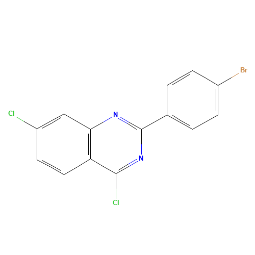 2-(4-bromophenyl)-4,7-dichloroquinazoline (CAS: 405933-94-0) - Related Chemical Product