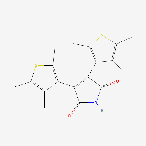 3,4-bis(2,4,5-trimethylthiophen-3-yl)pyrrole-2,5-dione (CAS: 220191-36-6) - Related Chemical Product