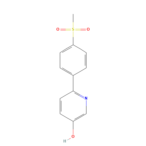6-(4-methylsulfonylphenyl)pyridin-3-ol (CAS: 1032825-20-9) - Related Chemical Product