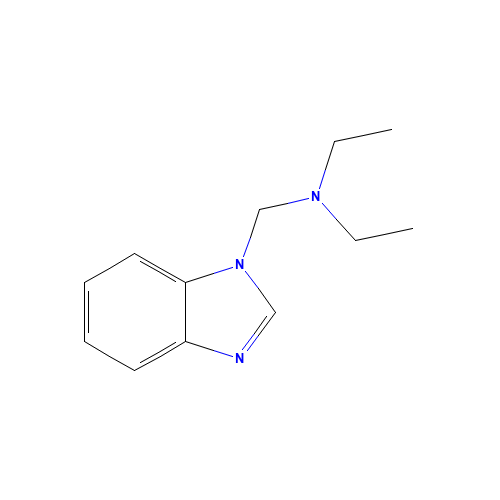 N-(benzimidazol-1-ylmethyl)-N-ethylethanamine (CAS: 72732-15-1) - Related Chemical Product