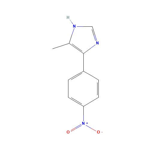 5-methyl-4-(4-nitrophenyl)-1H-imidazole (CAS: 75815-10-0) - Related Chemical Product