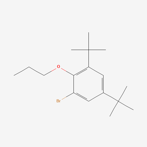 1-bromo-3,5-ditert-butyl-2-propoxybenzene (CAS: 245435-08-9) - Related Chemical Product