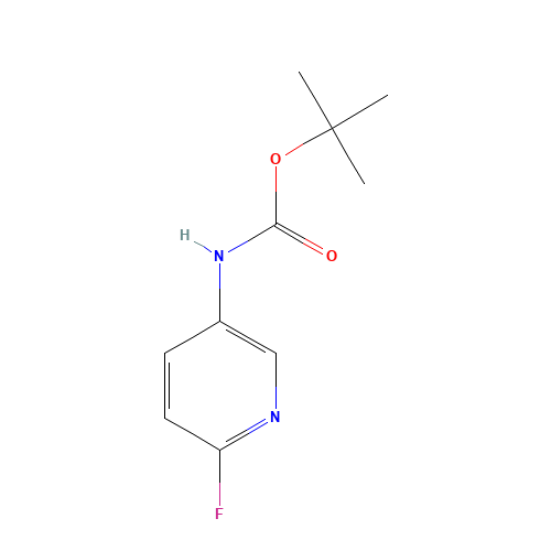 tert-butyl N-(6-fluoropyridin-3-yl)carbamate (CAS: 171178-41-9) - Related Chemical Product