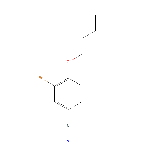 3-bromo-4-butoxybenzonitrile (CAS: 938360-95-3) - Related Chemical Product