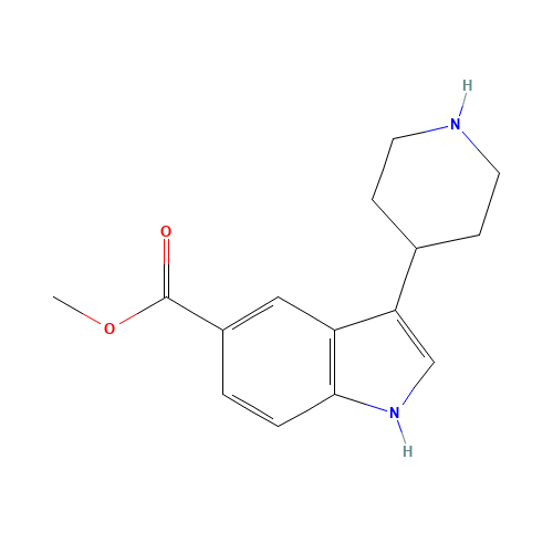 methyl 3-piperidin-4-yl-1H-indole-5-carboxylate (CAS: 173150-62-4) - Related Chemical Product