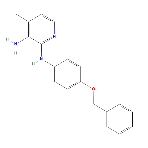 4-methyl-2-N-(4-phenylmethoxyphenyl)pyridine-2,3-diamine (CAS: 1216097-77-6) - Related Chemical Product
