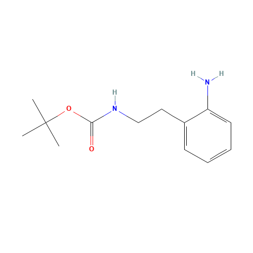 tert-butyl N-[2-(2-aminophenyl)ethyl]carbamate (CAS: 180147-34-6) - Related Chemical Product