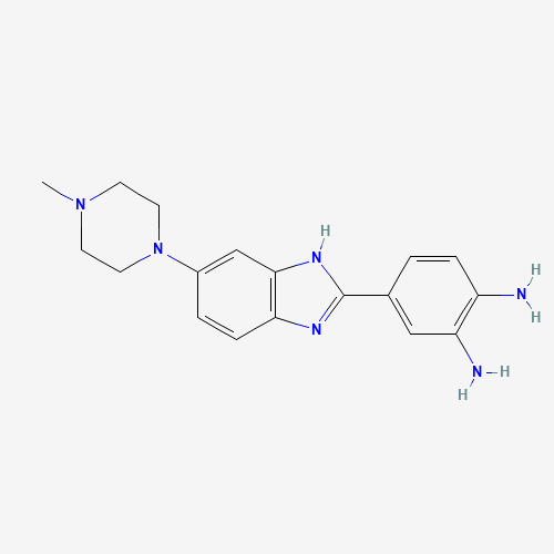 4-[6-(4-methylpiperazin-1-yl)-1H-benzimidazol-2-yl]benzene-1,2-diamine (CAS: 23491-49-8) - Related Chemical Product
