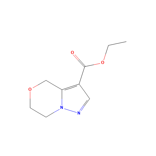ethyl 6,7-dihydro-4H-pyrazolo[5,1-c][1,4]oxazine-3-carboxylate (CAS: 1253790-00-9) - Related Chemical Product