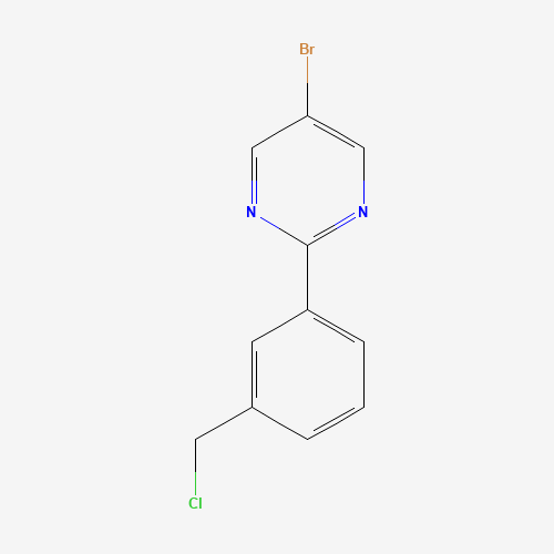 5-bromo-2-[3-(chloromethyl)phenyl]pyrimidine (CAS: 1100598-50-2) - Related Chemical Product