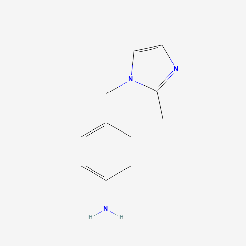 4-[(2-methylimidazol-1-yl)methyl]aniline (CAS: 772311-98-5) - Related Chemical Product
