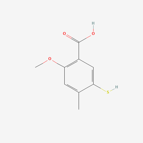 2-methoxy-4-methyl-5-sulfanylbenzoic acid (CAS: 439579-12-1) - Related Chemical Product