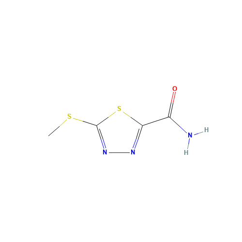 5-methylsulfanyl-1,3,4-thiadiazole-2-carboxamide (CAS: 75573-78-3) - Related Chemical Product