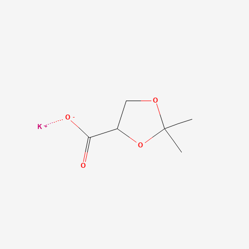potassium;2,2-dimethyl-1,3-dioxolane-4-carboxylate (CAS: 83400-91-3) - Related Chemical Product