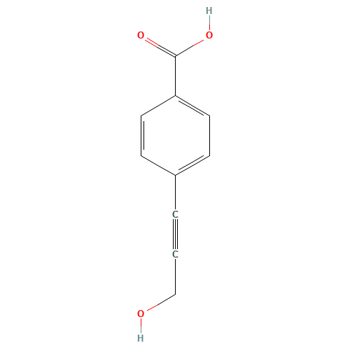 4-(3-hydroxyprop-1-ynyl)benzoic acid (CAS: 63197-50-2) - Related Chemical Product