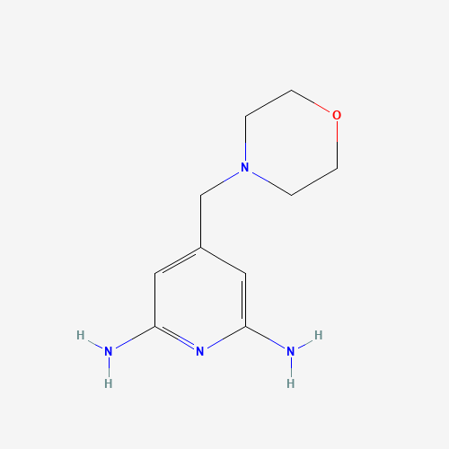 4-(morpholin-4-ylmethyl)pyridine-2,6-diamine (CAS: 1365839-01-5) - Related Chemical Product