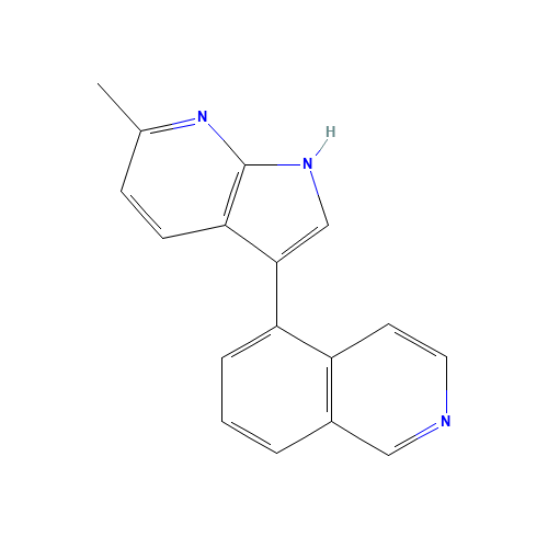 5-(6-methyl-1H-pyrrolo[2,3-b]pyridin-3-yl)isoquinoline (CAS: 1391088-69-9) - Related Chemical Product