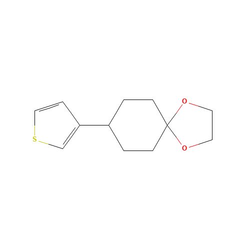 8-thiophen-3-yl-1,4-dioxaspiro[4.5]decane (CAS: 1400657-61-5) - Related Chemical Product