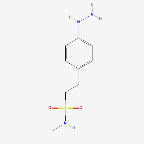 2-(4-hydrazinylphenyl)-N-methylethanesulfonamide (CAS: 121679-30-9) - Related Chemical Product
