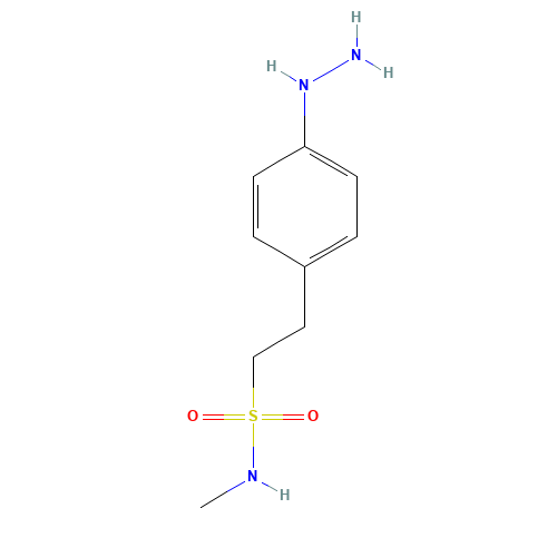 2-(4-hydrazinylphenyl)-N-methylethanesulfonamide (CAS: 121679-30-9) - Related Chemical Product