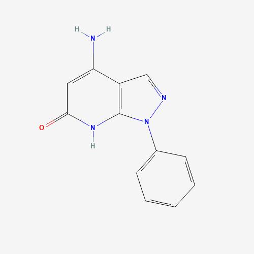 4-amino-1-phenyl-2H-pyrazolo[3,4-b]pyridin-6-one (CAS: 344792-03-6) - Related Chemical Product