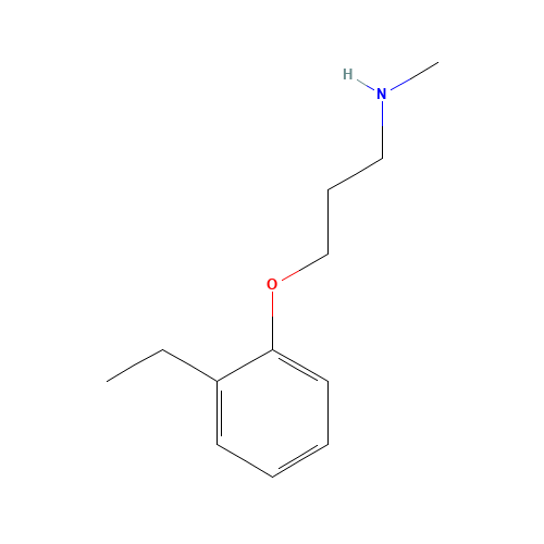 3-(2-ethylphenoxy)-N-methylpropan-1-amine (CAS: 915922-98-4) - Related Chemical Product