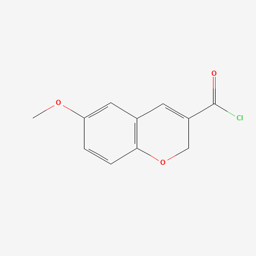 6-methoxy-2H-chromene-3-carbonyl chloride (CAS: 884048-00-4) - Related Chemical Product