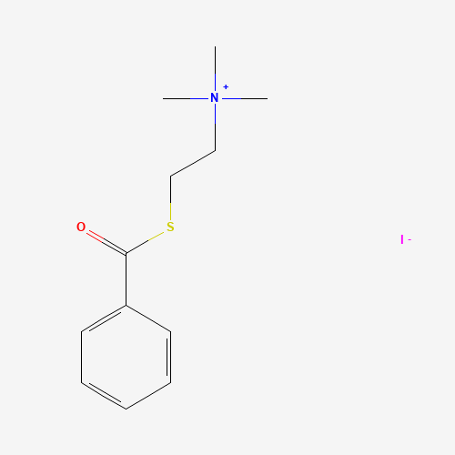 2-benzoylsulfanylethyl(trimethyl)azanium;iodide (CAS: 10561-14-5) - Related Chemical Product