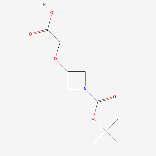2-[1-[(2-methylpropan-2-yl)oxycarbonyl]azetidin-3-yl]oxyacetic acid (CAS: 889952-83-4) - Related Chemical Product