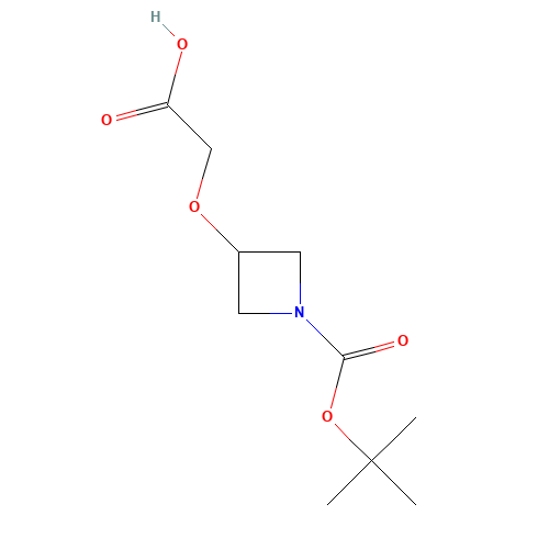 2-[1-[(2-methylpropan-2-yl)oxycarbonyl]azetidin-3-yl]oxyacetic acid (CAS: 889952-83-4) - Related Chemical Product
