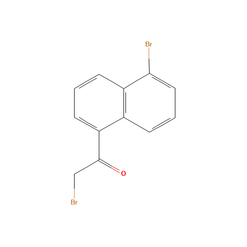 2-bromo-1-(5-bromonaphthalen-1-yl)ethanone (CAS: 583860-78-0) - Related Chemical Product