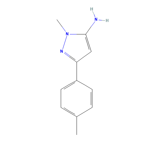 2-methyl-5-(4-methylphenyl)pyrazol-3-amine (CAS: 126417-86-5) - Related Chemical Product