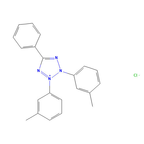 2,3-bis(3-methylphenyl)-5-phenyltetrazol-2-ium;chloride (CAS: 127697-61-4) - Related Chemical Product