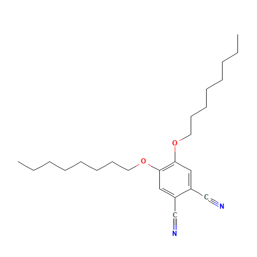 4,5-dioctoxybenzene-1,2-dicarbonitrile (CAS: 118132-11-9) - Related Chemical Product