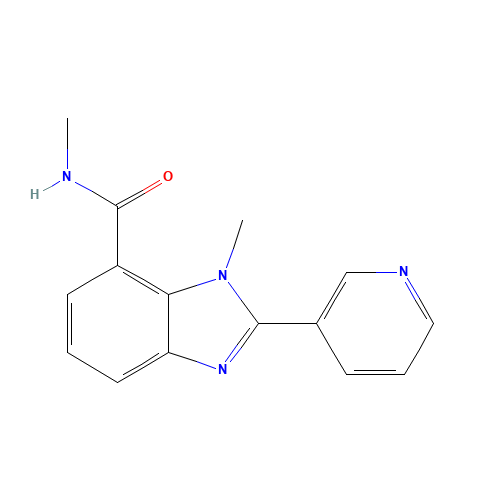 N,3-dimethyl-2-pyridin-3-ylbenzimidazole-4-carboxamide (CAS: 1356482-93-3) - Related Chemical Product